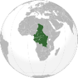 Central Africa map