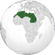 North Africa map