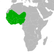 West Africa map